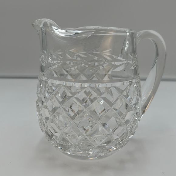 Source Unknown Dining Vintage Cut Glass Ice Lip Pitcher Poshmark